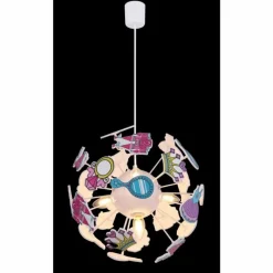 Luminaires Globo Lighting Suspension Globo LURRA Blanc, 4 lumières* Suspensions