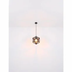 Luminaires Globo Lighting Suspension Globo LYDIA Noir, 1 lumière* Suspensions
