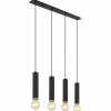 Luminaires Globo Lighting Suspension Globo MARION Noir, 4 lumières* Suspensions