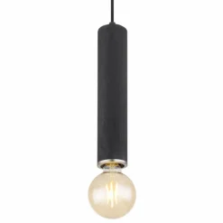 Luminaires Globo Lighting Suspension Globo MARION Noir, 1 lumière* Suspensions