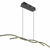 Luminaires Globo Lighting Suspension Globo MARIUS LED Noir, 1 lumière* Éclairage Led