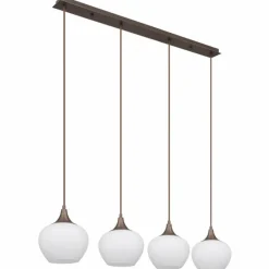Luminaires Globo Lighting Suspension Globo MAXY Moka, 4 lumières