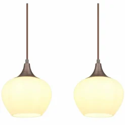 Luminaires Globo Lighting Suspension Globo MAXY Moka, 4 lumières