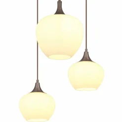 Luminaires Globo Lighting Suspension Globo MAXY Moka, 6 lumières