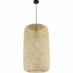 Luminaires Scandinaves-Luminaires Globo Lighting Suspension Globo MIRENA Noir, 1 lumière