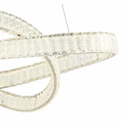 Luminaires Globo Lighting Suspension Globo MUCKY LED Chrome, 1 lumière* Suspensions