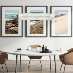 Luminaires Globo Lighting Suspension Globo MUCKY LED Chrome, 1 lumière, Télécommandes* Éclairage Led