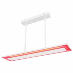 Luminaires Globo Lighting Suspension Globo MURPHY LED Blanc, 1 lumière, Télécommandes, Changeur de couleurs* Suspensions