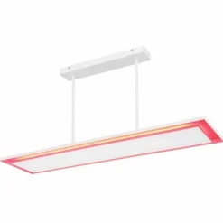 Luminaires Globo Lighting Suspension Globo MURPHY LED Blanc, 1 lumière, Télécommandes, Changeur de couleurs* Suspensions