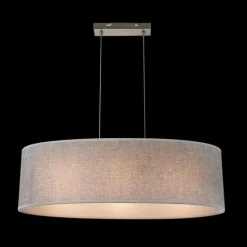 Luminaires Globo Lighting Suspension Globo Nickel mat, 3 lumières* Suspensions