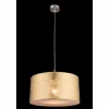 Lampe Turque-Luminaires Globo Lighting Suspension Globo Nickel mat, 1 lumière