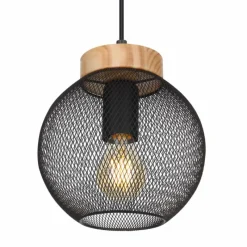 Luminaires Globo Lighting Suspension Globo PABLO Noir, 1 lumière* Suspensions