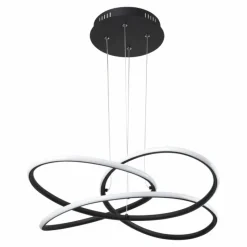 Luminaires Globo Lighting Suspension Globo PANDA LED Noir, 1 lumière* Suspensions