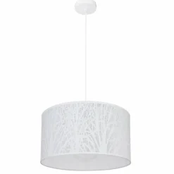 Lampes Vintages & Rétros-Luminaires Globo Lighting Suspension Globo PINNI Blanc, 1 lumière