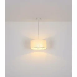 Lampes Vintages & Rétros-Luminaires Globo Lighting Suspension Globo PINNI Blanc, 1 lumière