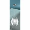 Lampes À Boules-Luminaires Globo Lighting Suspension Globo POLLUX Chrome, 1 lumière