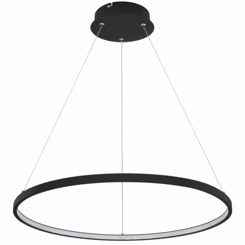 Luminaires Globo Lighting Suspension Globo RALPH LED Noir, 1 lumière* Éclairage Led