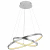 Luminaires Globo Lighting Suspension Globo RALPH LED Nickel mat, 1 lumière* Éclairage Led