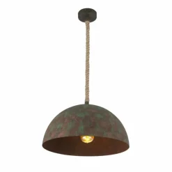 Lampes Vintages & Rétros-Luminaires Globo Lighting Suspension Globo REA Vert, 1 lumière