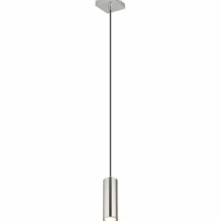 Luminaires Globo Lighting Suspension Globo ROBBY Nickel mat, 1 lumière* Suspensions