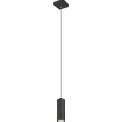 Luminaires Globo Lighting Suspension Globo ROBBY Noir, 1 lumière* Suspensions