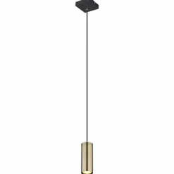 Luminaires Globo Lighting Suspension Globo ROBBY Noir, 1 lumière* Suspensions
