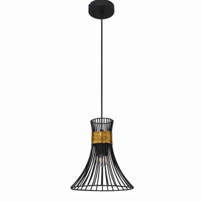 Luminaires Globo Lighting Suspension Globo ROXY Noir, 1 lumière* Suspensions