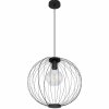 Lampes À Boules-Luminaires Globo Lighting Suspension Globo ROZA Noir, 1 lumière