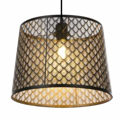 Luminaires Globo Lighting Suspension Globo SAMBESI Noir, 1 lumière* Suspensions