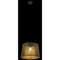 Luminaires Globo Lighting Suspension Globo SAMBESI Noir, 1 lumière* Suspensions