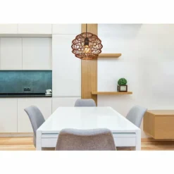 Lampes À Boules-Luminaires Globo Lighting Suspension Globo SENNI Noir, 1 lumière