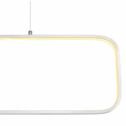 Luminaires Globo Lighting Suspension Globo SILLA LED Nickel mat, 1 lumière* Éclairage Led
