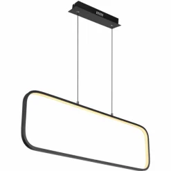 Luminaires Globo Lighting Suspension Globo SILLA LED Noir, 1 lumière* Suspensions