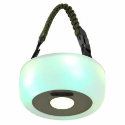 Luminaires Globo Lighting Suspension Globo SOLAR LED Vert, Blanc, 1 lumière, Changeur de couleurs