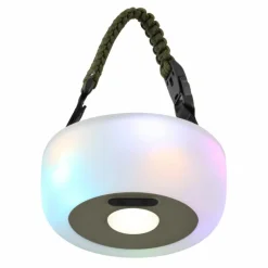 Luminaires Globo Lighting Suspension Globo SOLAR LED Vert, Blanc, 1 lumière, Changeur de couleurs