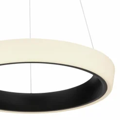 Luminaires Globo Lighting Suspension Globo TABANO LED Noir, 1 lumière, Télécommandes* Éclairage Led