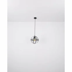 Luminaires Globo Lighting Suspension Globo TAMARA Noir, 1 lumière* Suspensions