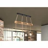 Style Boho-Chic-Luminaires Globo Lighting Suspension Globo ULLEU Brun, Noir, 4 lumières