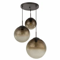 Luminaires Globo Lighting Suspension Globo VARUS Brun, 1 lumière
