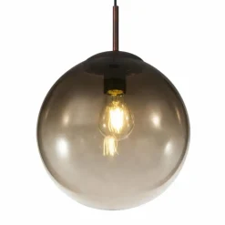 Luminaires Globo Lighting Suspension Globo VARUS Brun, 1 lumière