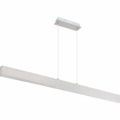 Luminaires Globo Lighting Suspension Globo VERENA LED Nickel mat, 1 lumière* Éclairage Led