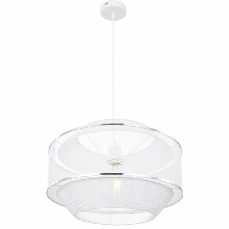 Lampes Vintages & Rétros-Luminaires Globo Lighting Suspension Globo VIGATTO Blanc, 1 lumière