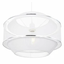 Lampes Vintages & Rétros-Luminaires Globo Lighting Suspension Globo VIGATTO Blanc, 1 lumière