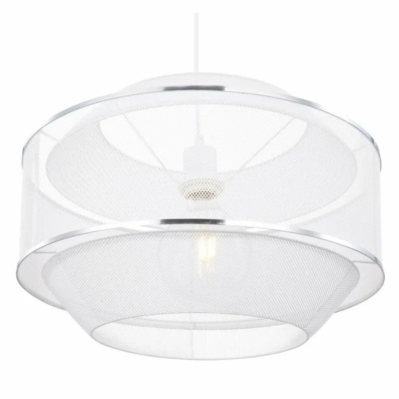Lampes Vintages & Rétros-Luminaires Globo Lighting Suspension Globo VIGATTO Blanc, 1 lumière