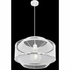 Lampes Vintages & Rétros-Luminaires Globo Lighting Suspension Globo VIGATTO Blanc, 1 lumière