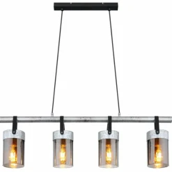 Luminaires Globo Lighting Suspension Globo VITUS, 4 lumières