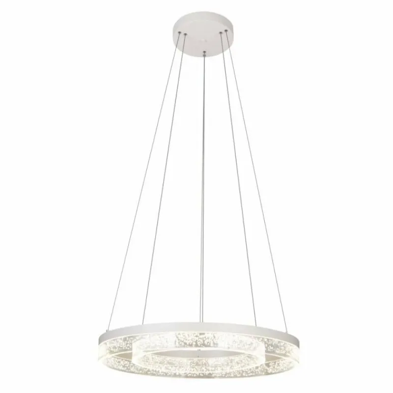Luminaires Globo Lighting Suspension Globo WHITE LED Blanc, 1 lumière* Éclairage Led