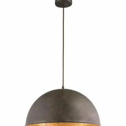 Lampes Dorées-Luminaires Globo Lighting Suspension Globo XIRENA I Rouille, 1 lumière