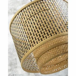 Style Boho-Chic-Good & Mojo Suspension BHUTAN Noir, 1 lumière