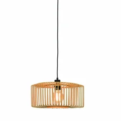 Style Boho-Chic-Good & Mojo Suspension BROMO Écru, 1 lumière